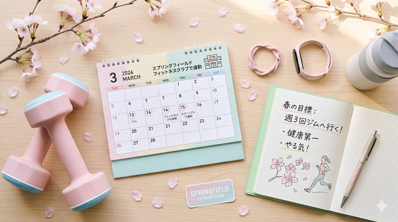 春のジムデビューイメージ