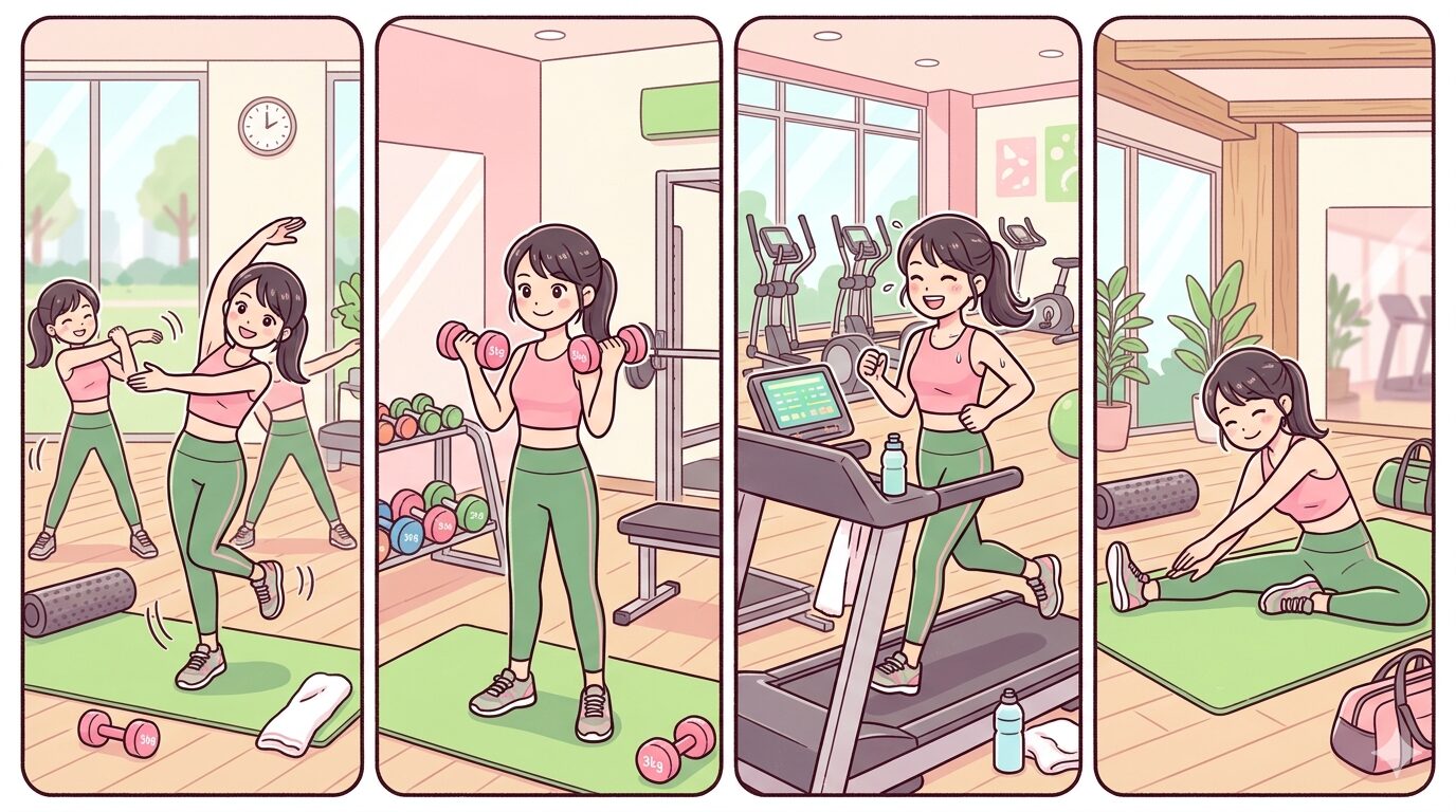 70分ゴールデンルーティンの流れ